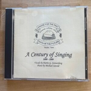Harris G. Sonnenberg & Michael Savold - A Century of Singing CD 1999 Christian